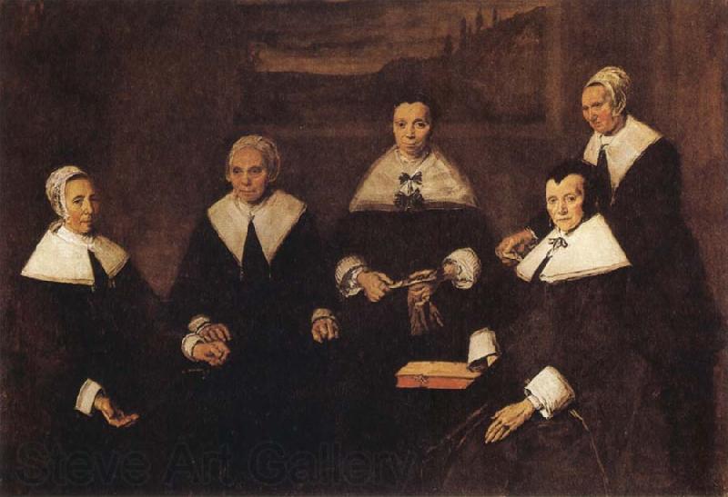 Frans Hals Regentsses of the Old Men's Almoshouse in Haarlem Germany oil painting art